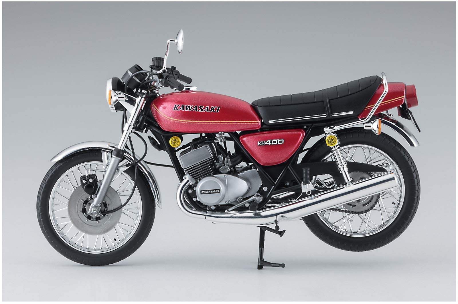 1/12スケール　カワサキKH400ノーマル　プラモデル完成品 Amazon | ハセガワ(Hasegawa) 1/12 バイクシリーズ カワサキ